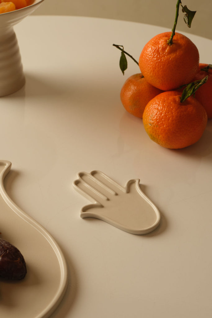 Dubai Hand of Fatima Mini Tray - Set of 2