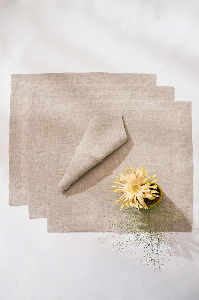Timeless Latte Napkin - Set of 4