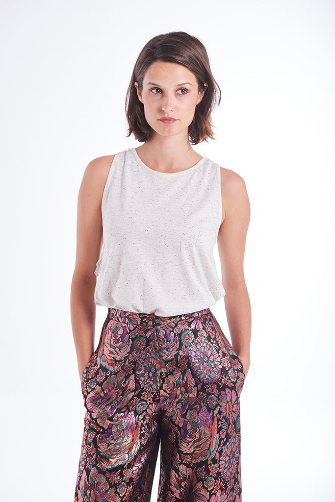 Tank Top with a frill