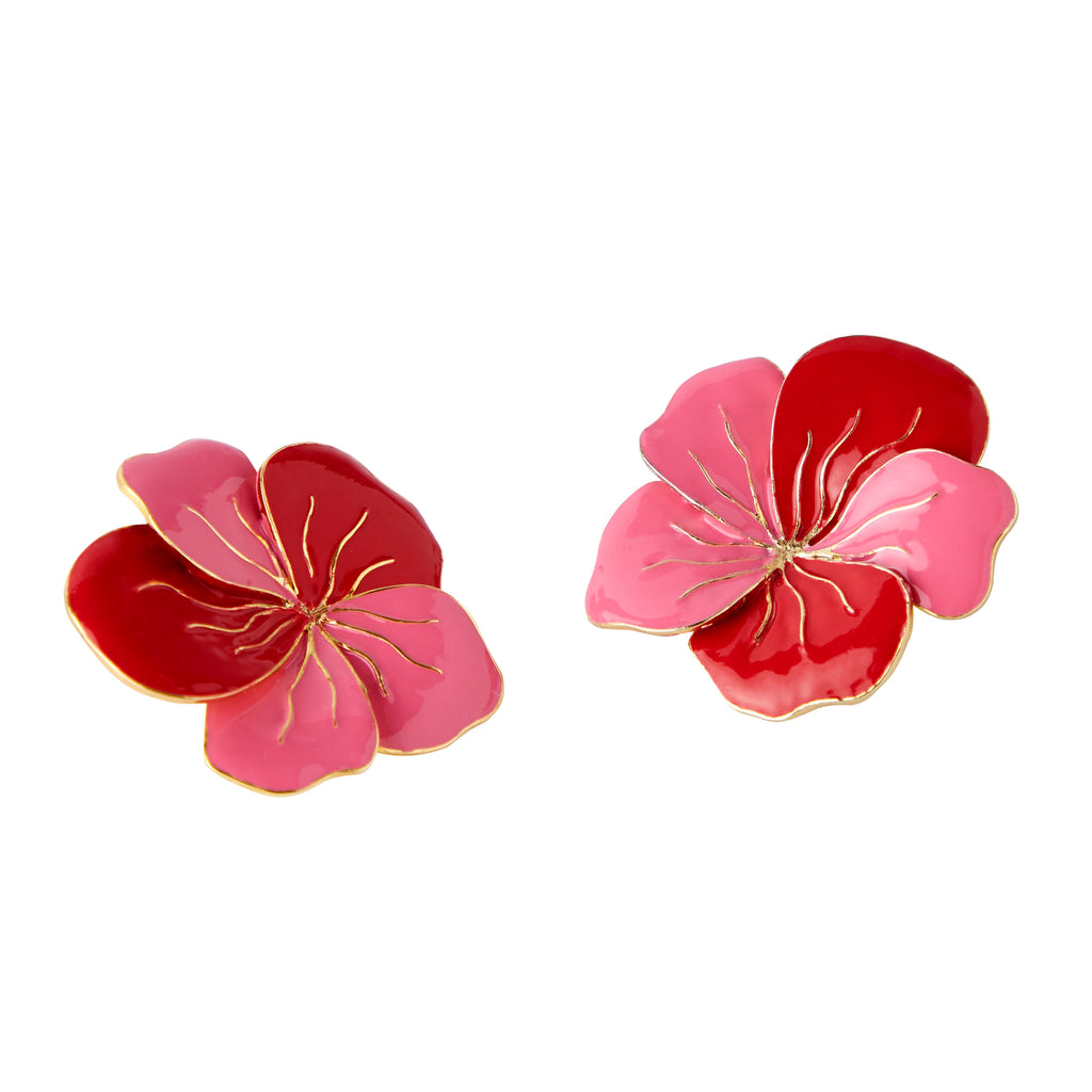 Poppy earrings