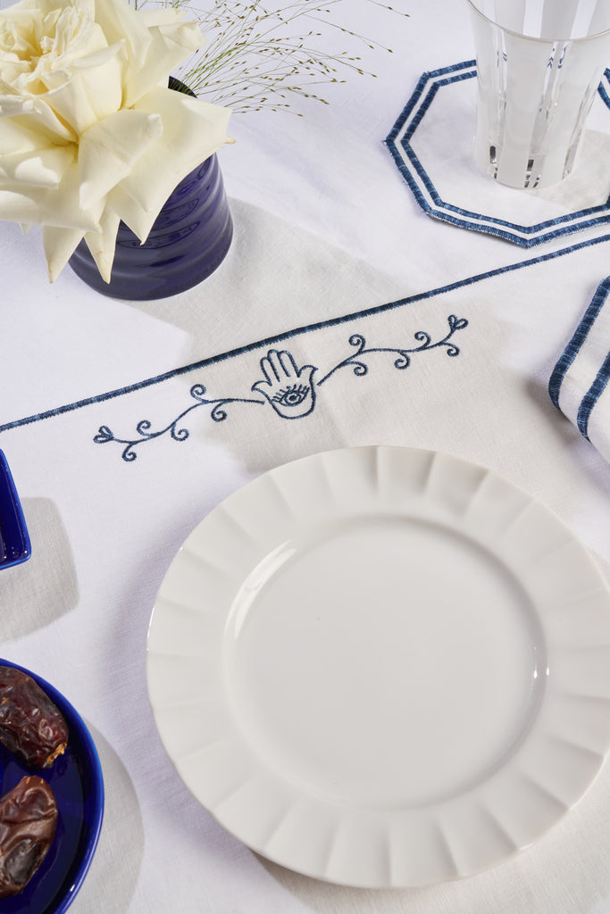 Hand of Fatima Cobalt Placemat
