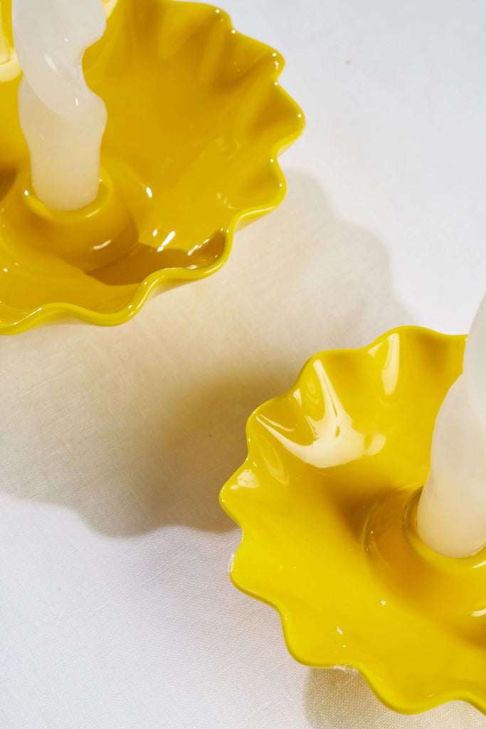 Capri - Floral Candle Holder