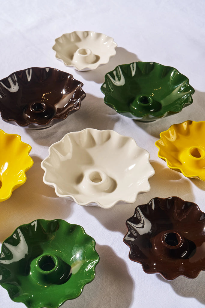 Chelsea - Floral Candle Holder
